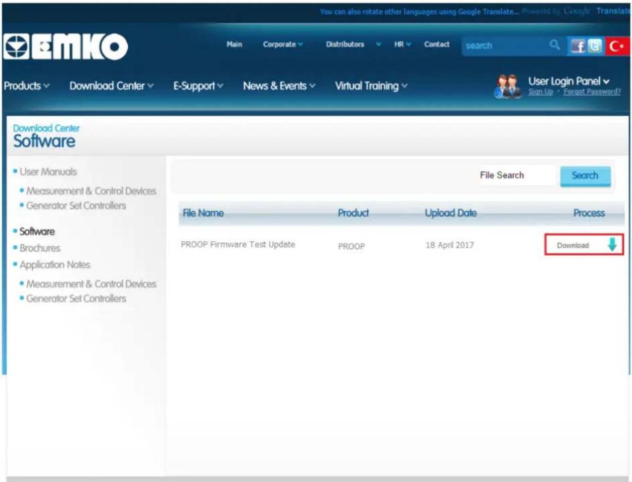 Emko proop4.eco - G) PROOP Upgrade - 1