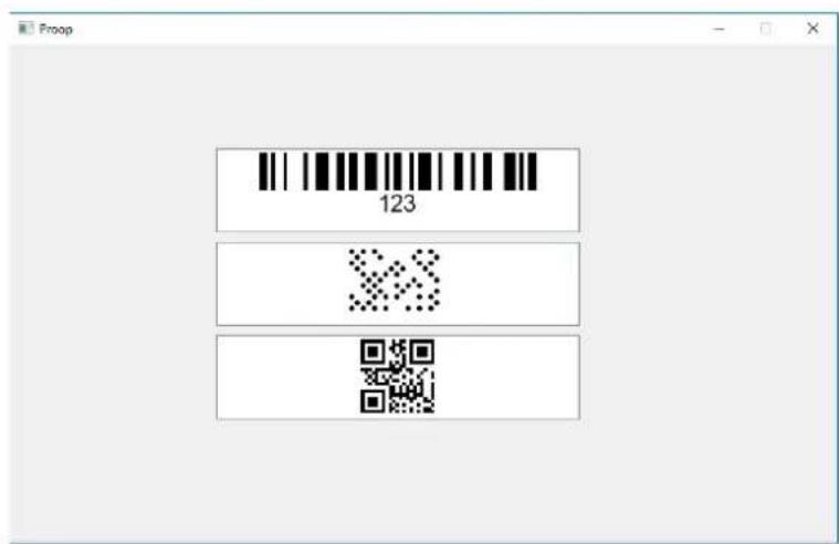Emko proop4.eco - - Step 2: Use of the Barcode Element - 1