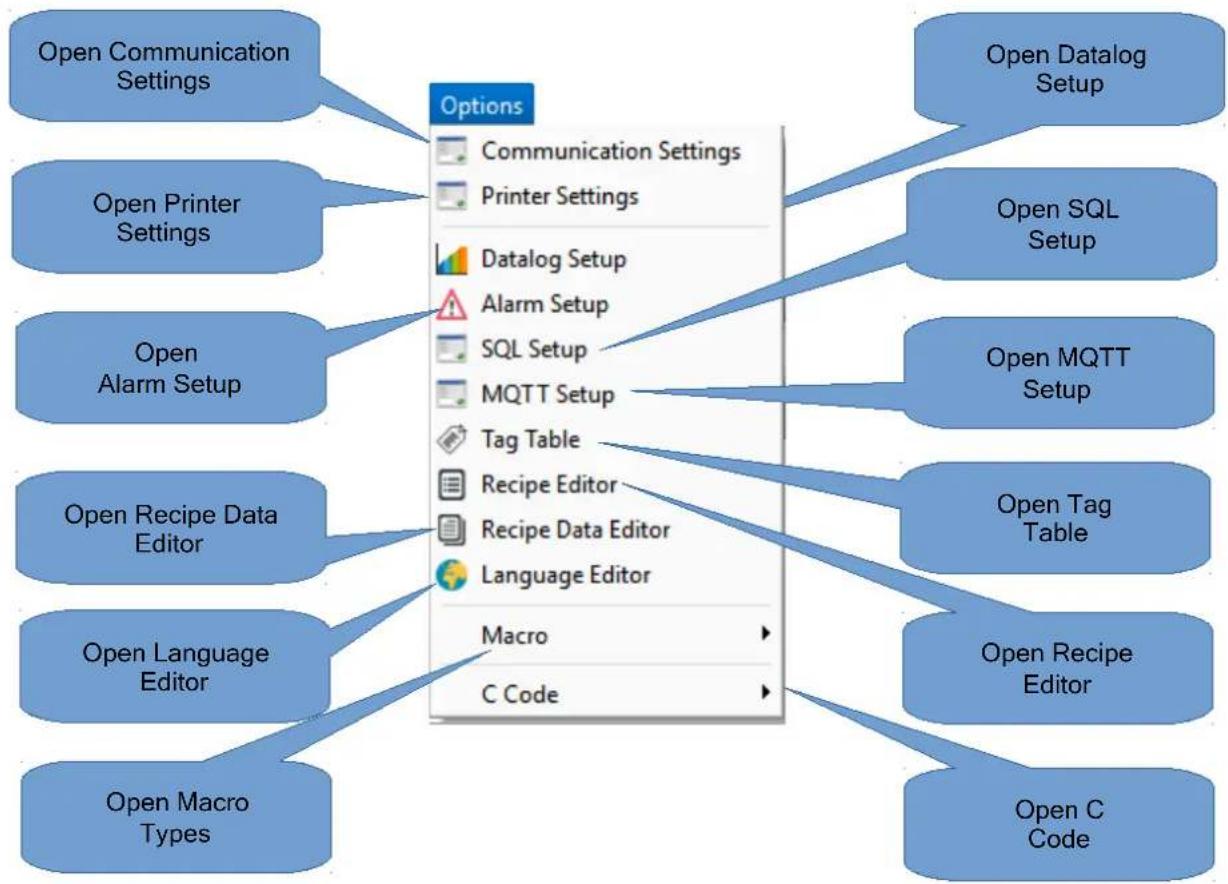 Emko proop4.eco - B.1.5. Options - 1