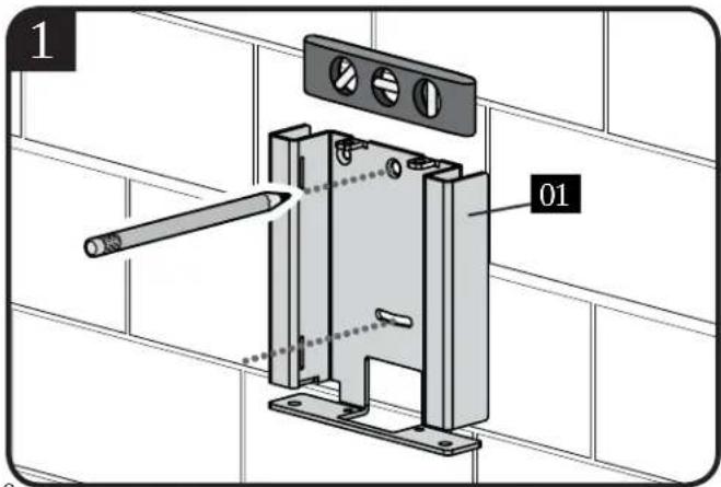 SANUS SOA-AVS1 - Solid Concrete or Concrete Block Installation - 1