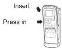 FUJITSU AUTG09LVLB - Remote controller Holder - 2
