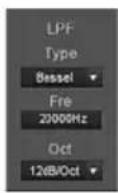 BLAUPUNKT MPD 101280 A - Crossover Frequency Setting : - 2