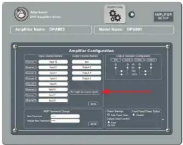 Action Sound DPA Amplifier Name Amplifier Name: DPA602 Model Name: DPA602 Amplifier Configuration Input Channel Name Output Channel Name Output Conversion Configuration Input 1 Output 2 Output 3 Output 4 Output 5 Output 6 Output 7 Output 8 Output 9 Output 10 Output 11 Output 12 Output 13 Output 14 Output 15 Output 16 Output 17 Output 18 Output 19 Output 20 Output 21 Output 22 Output 23 Output 24 Output 25 Output 26 Output 27 Output 28 Output 29 Output 30 Output 31 Output 32 Output 33 Output 34 Output 35 Output 36 Output 37 Output 38 Output 39 Output 40 Output 41 Output 42 Output 43 Output 44 Output 45 Output 46 Output 47 Output 48 Output 49 Output 50 Enable Accounts Inputs AMP Password Change New Password: Enable New Password: SETB Power Savings Auto Power Chain Control Panel Power Splitter Auto Level Control Funk USB