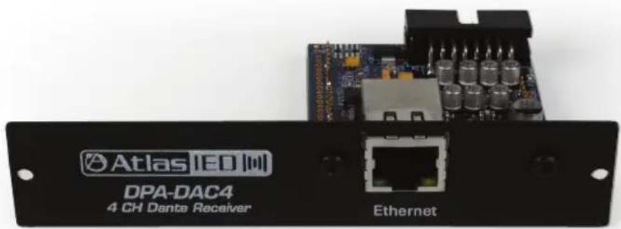 Atlas IEO DPA-DAC4 4 CH Dante Receiver Ethernet