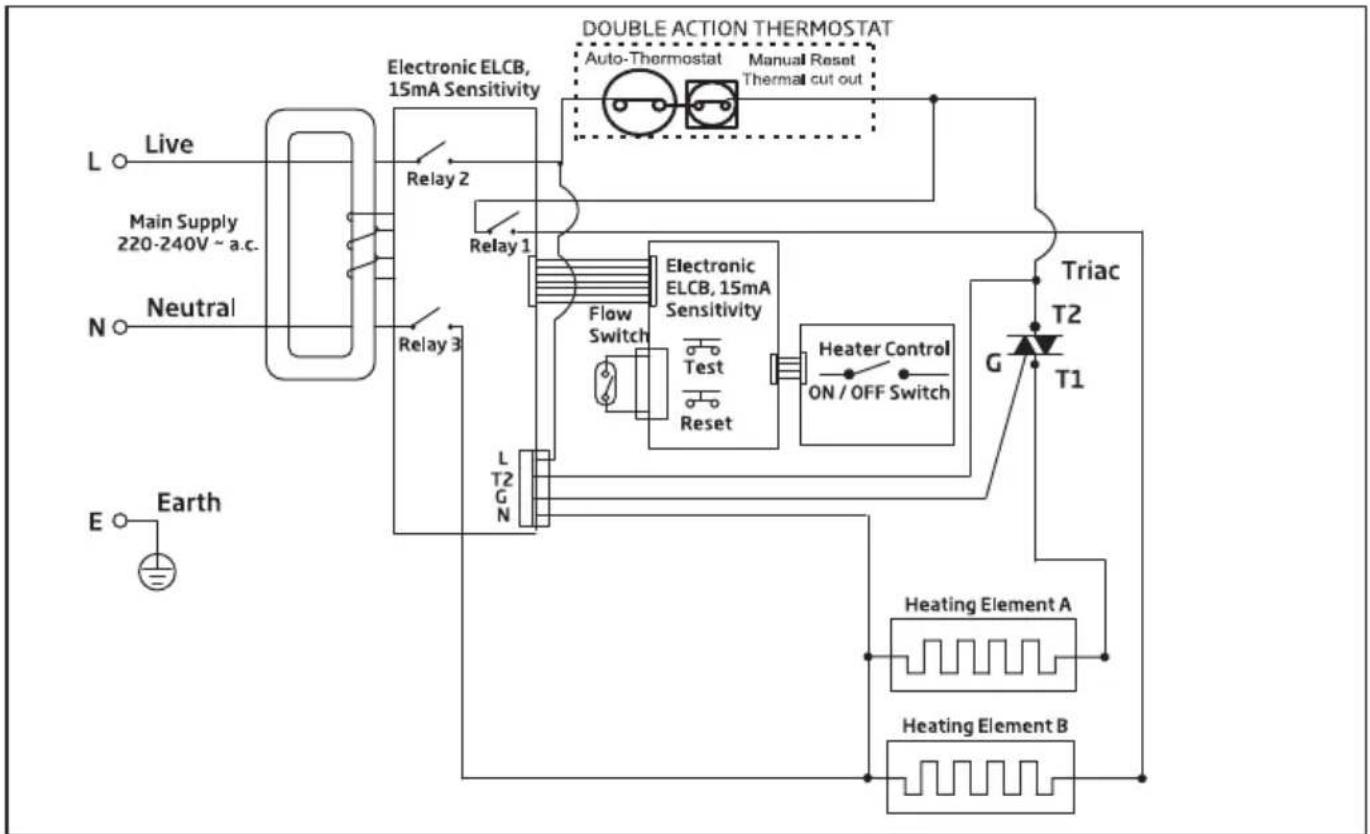BEKO BWI 45 MDG - Wiring diagram - 1