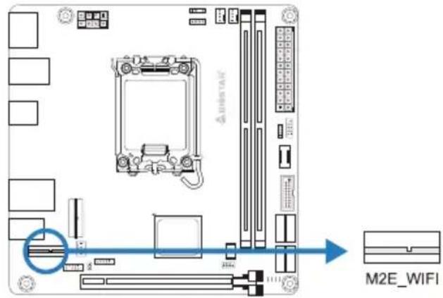 BIOSTAR B760T-SILVER - M2M\_SB: M.2 (M Key) 插槽 - 1