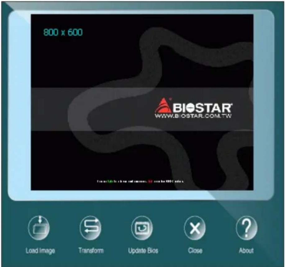 BIOSTAR B760T-SILVER - BIOScreen 工具 - 1