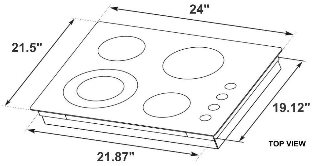 Cosmo COS-244ECC - PRODUCT DIAGRAM: COS-244ECC - 1