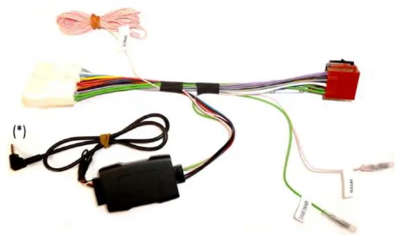 Electrical wiring harness with various colored wires and connectors (no text or symbols visible)