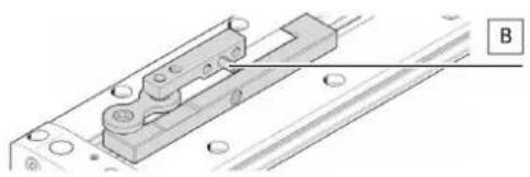 Festo DARD-L8-25-S - Hole for spring pin (B) - 1