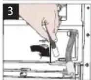 BEKO DH 9444 RXWST - Racordarea furtunului de scurgere a apei - 3