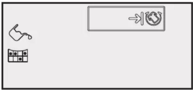 graph TD A["Hand Icon"] --> B["Grid of Dots"] C["Circle Symbol"] --> D["Arrow Right"] E["Rectangle"] --> F["Arrow Left"]