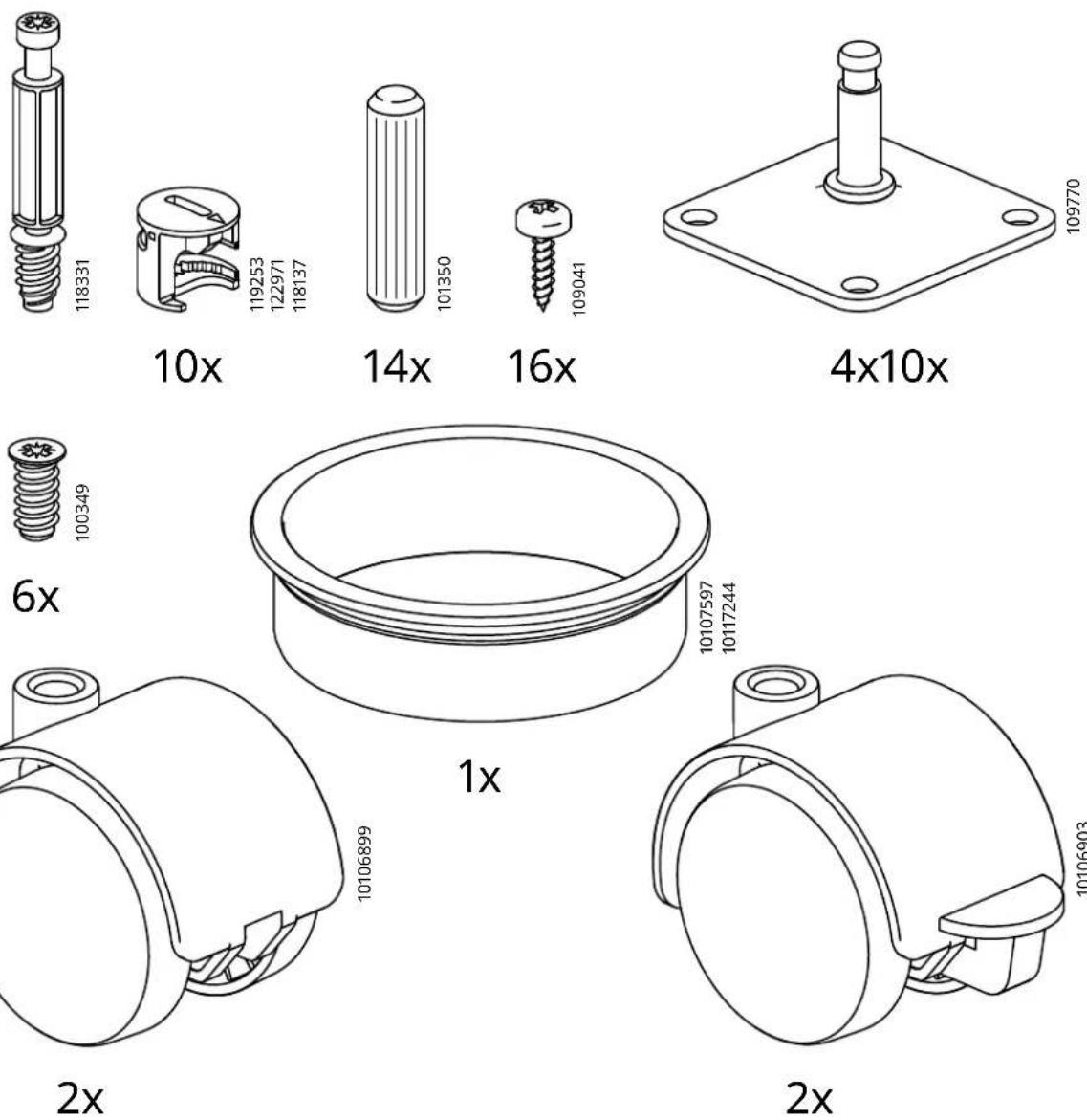 IKEA TONSTAD 905.385.72 - TONSTAD - 5