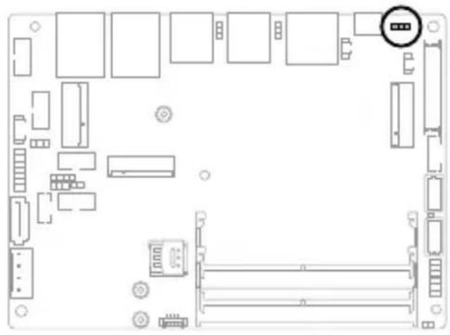 ASUS EBS-S500W - Display Panel VCC Power Selection jumper (on selected models) - 1
