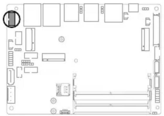 ASUS EBS-S500W - Front Panel Audio (Line Out / Mic) connector - 1