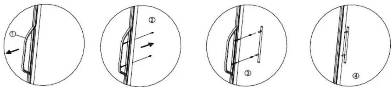 Equator WR 09 SL - Installing Door Handle - 1