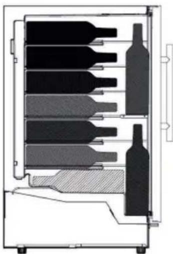 Equator WR 09 SL - Loading and Storage of Wine Bottles - 1