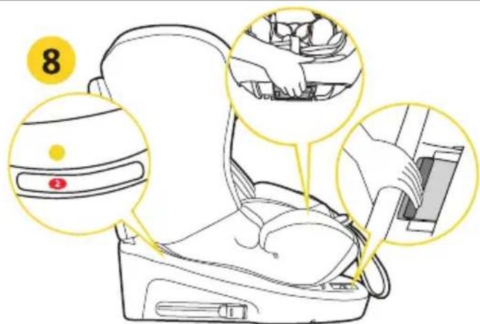 SAFETY 1ST I-Nxt 360° - Instalación i-Size (-105 CM) 15 a 36 kg - 12