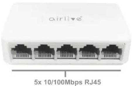 airlive® 5x 10/100Mbps RJ45