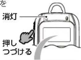 を 消灯 押しつづける