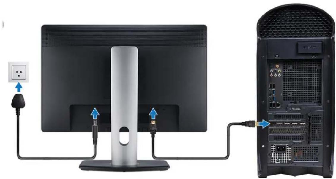ALIENWARE Aurora R13 - Oppsett av datamaskinen - 2