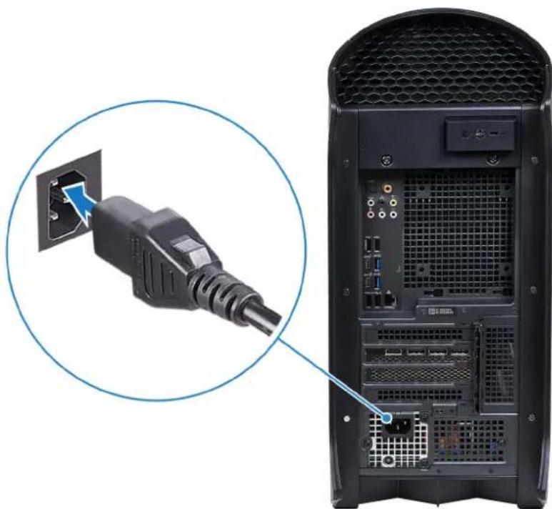 ALIENWARE Aurora R13 - Oppsett av datamaskinen - 4