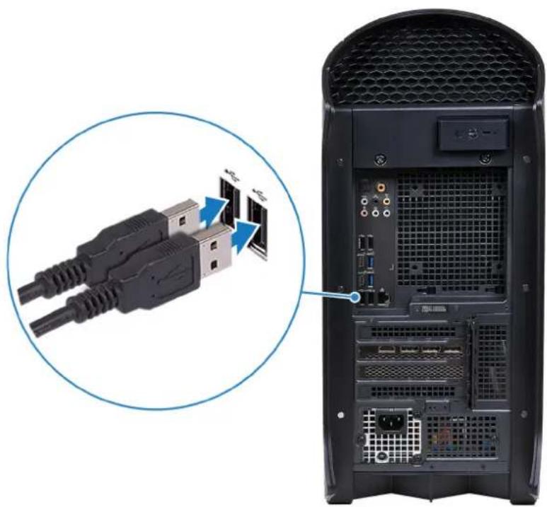 ALIENWARE Aurora R13 - Oppsett av datamaskinen - 1
