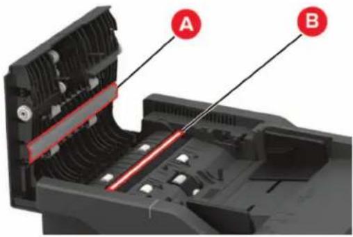LEXMARK CX522 - Vertikale mørke striper - 3
