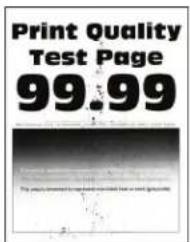 LEXMARK CX522 - Flekkete utskrift og prikker - 1