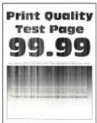 LEXMARK CX522 - Loddrette hvite streker - 1