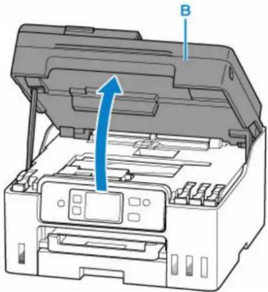 CANON MAXIFY GX4050i - Fremgangsmåte for etterfylling - 1