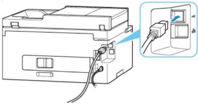 CANON MAXIFY GX4050i - USB Tilkobling ikke gjenkjent - 1