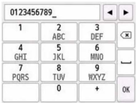 0123456789_ 1 2 3 ABC DEF 4 5 6 GHI JKL MNO 7 8 9 PQRS TUV WXYZ 0 + OK