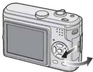PANASONIC Lumix DMC-LZ3 - Inserting/Removing the Card (Optional) - 1