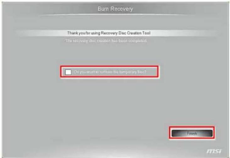 MSI Wind Top AE2282-001EU - Creating System Recovery Disc - 11