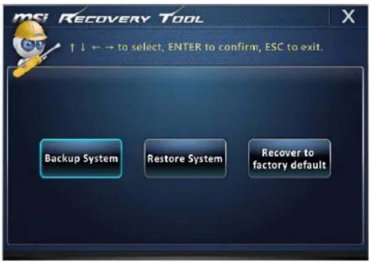 MSI Wind Top AE2282-001EU - System Backup - 1