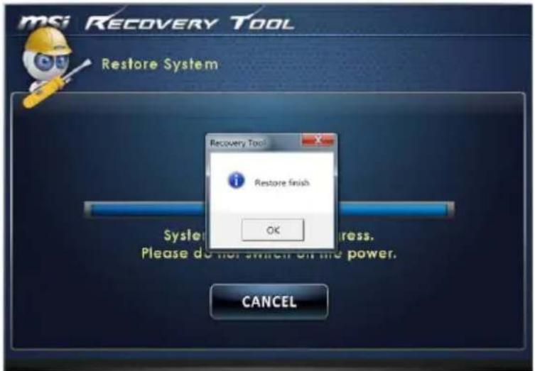 MSI Wind Top AE2282-001EU - System Restore - 5