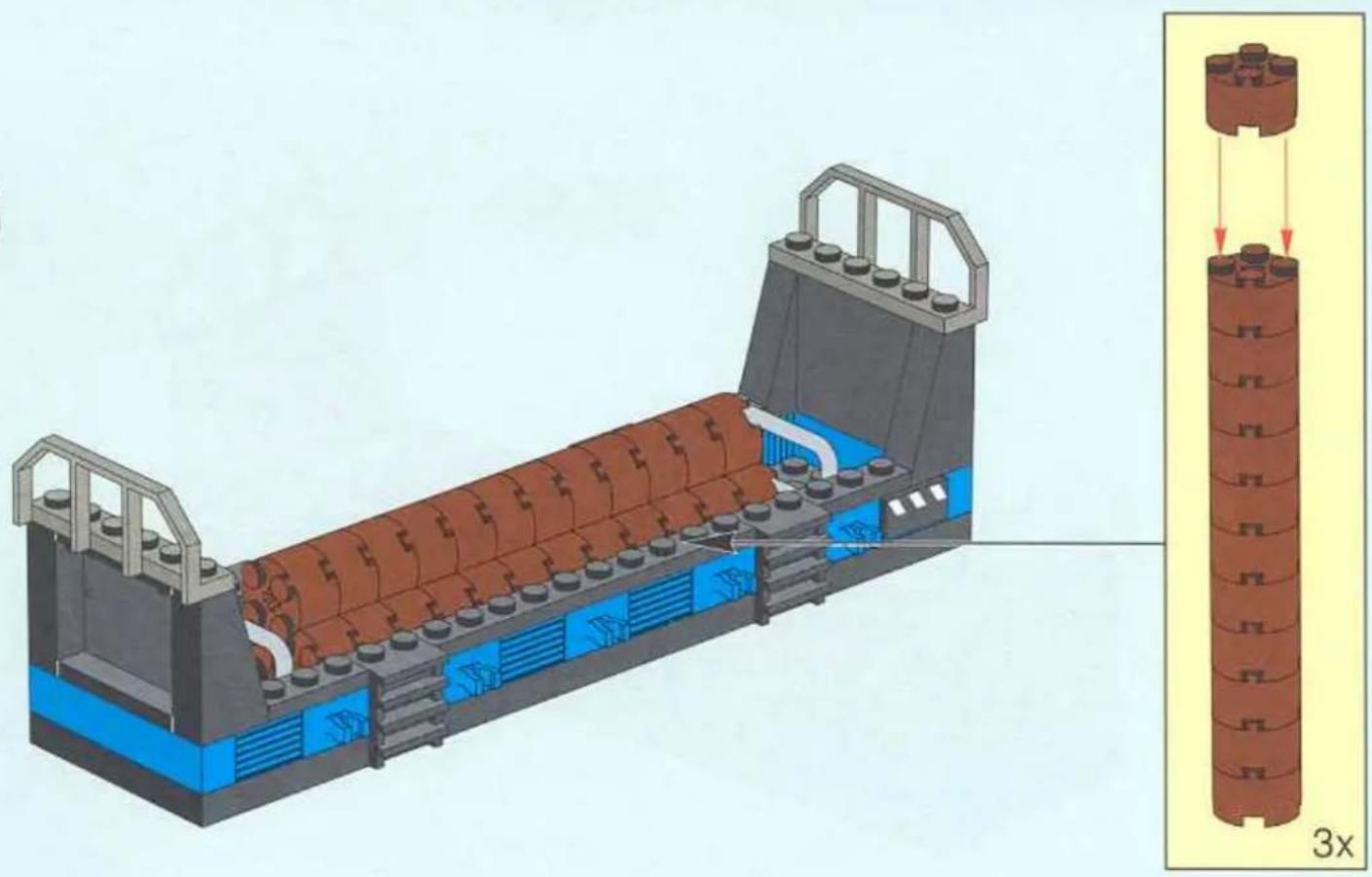 LEGO OPEN FREIGHT WAGON - 7