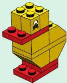 LEGO Chicken & Chicks - 7
