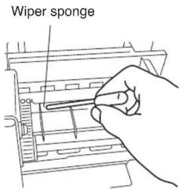Wiper sponge
