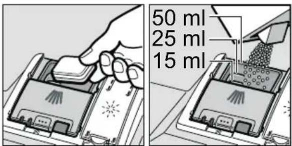 50 ml 25 ml 15 ml