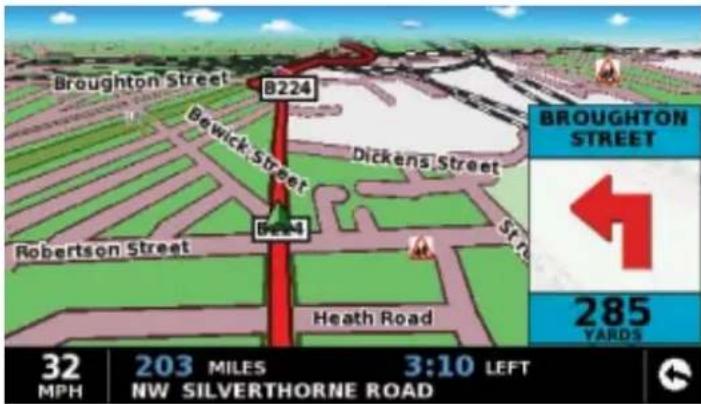 Broughton Street B224 Bewick Street Dickens Street Robertson Street Beav Heath Road Broughton Street 285 YARDS 32 MPH 203 MILES 3:10 LEFT NW SILVERTHORNE ROAD