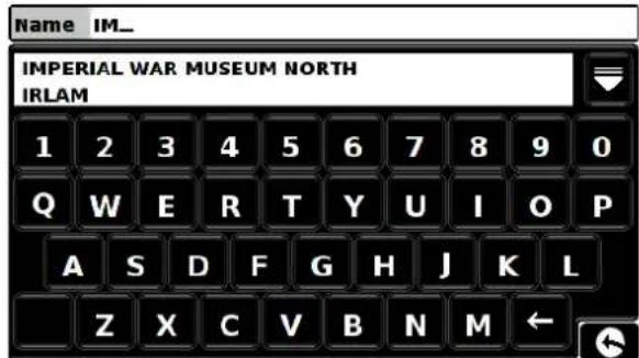 Name IM_ IMPERIAL WAR MUSEUM NORTH IRLAM 1 2 3 4 5 6 7 8 9 0 Q W E R T Y U I O P A S D F G H J K L Z X C V B N M ←