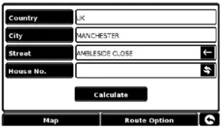 Country UK City MANCHESTER Street AMBLESIDE CLOSE House No. Calculate Map Route Option