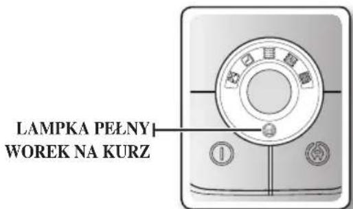 LAMPKA PEŁNY WOREK NA KURZ