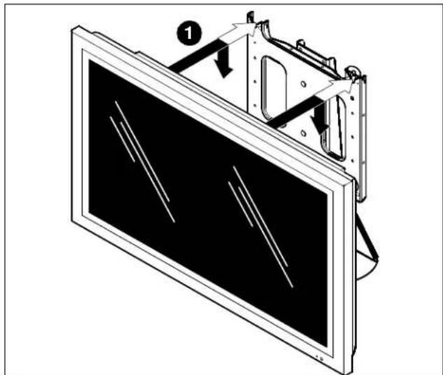 Chief PTS2095 - Attaching Display to Mount - 1