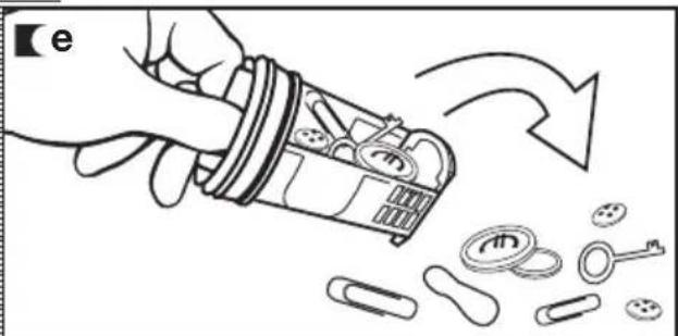 CDA CI830SI - CLEANING THE FILTER - 6