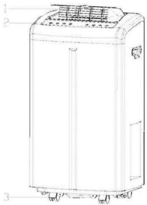 BEKO BPK-12H - Części składowe - 1