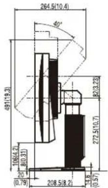 EIZO S2232WE-GY - S2232W/S2242W (Height adjustable stand) - 3