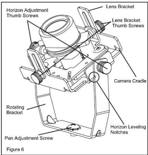 Moog Videolarm WS1C-50NF-X2 - CAMERA BRACKET SETUP - 1